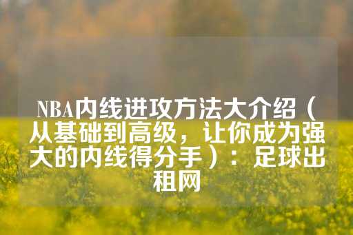 NBA内线进攻方法大介绍（从基础到高级，让你成为强大的内线得分手）：足球出租网